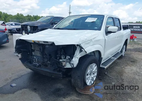2022 Nissan Frontier Sv 4X2 z USA, uszkodzony, nr VIN 1N6ED1EJ9NN688167